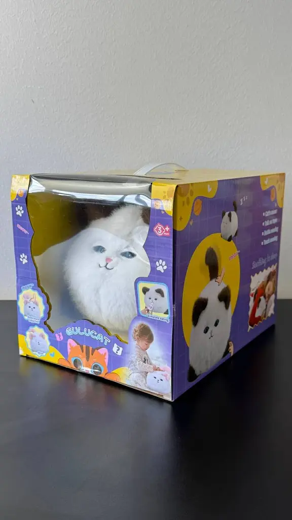 Інтерактивна м'яка іграшка кішка AiDA Smart Blinking Cat - фото 2