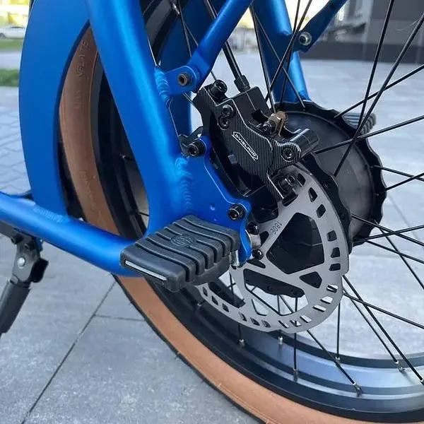 Електровелосипед Volto Cruise двомiсний 20" 1000W 20Ah + NFC блакитний - фото 8