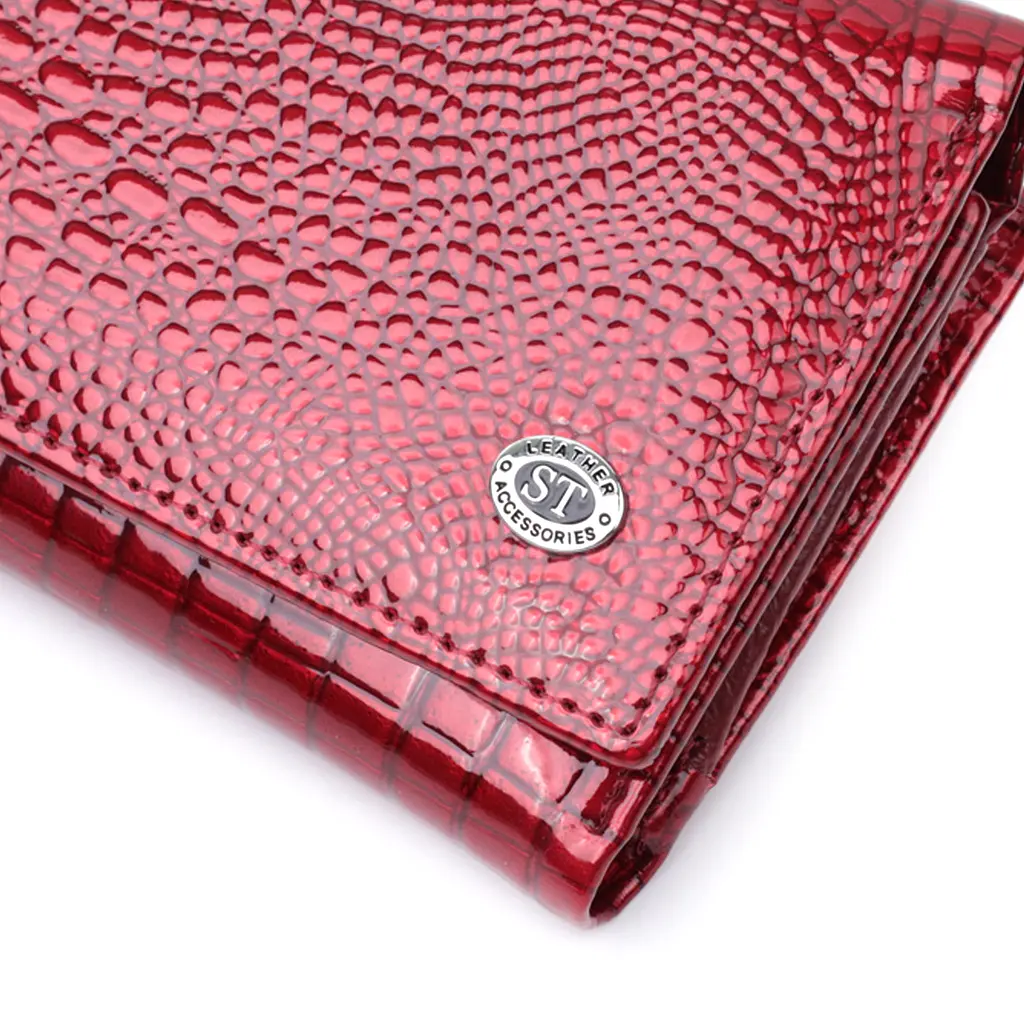 Жіночий шкіряний гаманець ST Leather 14х9х3 см acs0029422 - фото 5