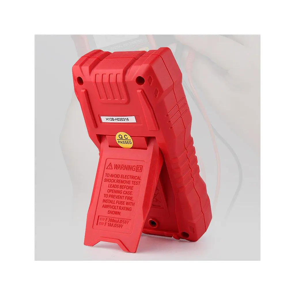 Цифровий мультиметр Habotest HT108L DC600V/10A, AC600V (HT108L) - фото 5