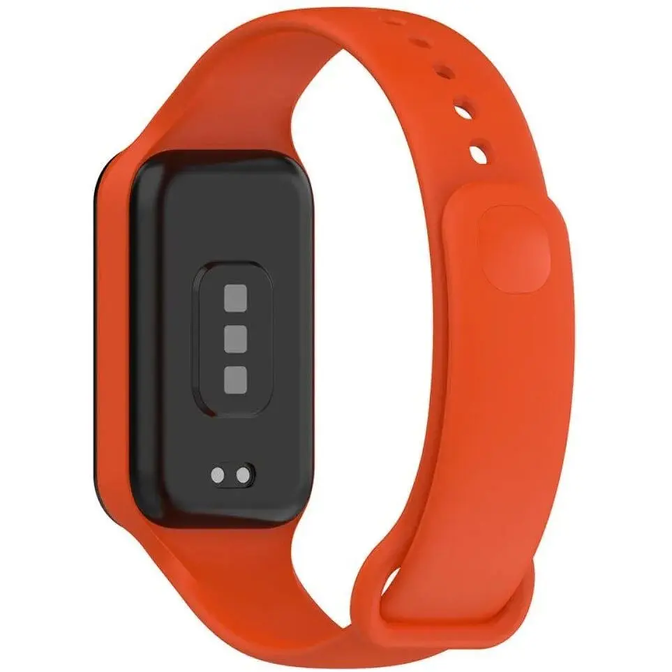 Силіконовий ремінець BeCover для Xiaomi Redmi Smart Band 2 Orange (709367) - фото 2