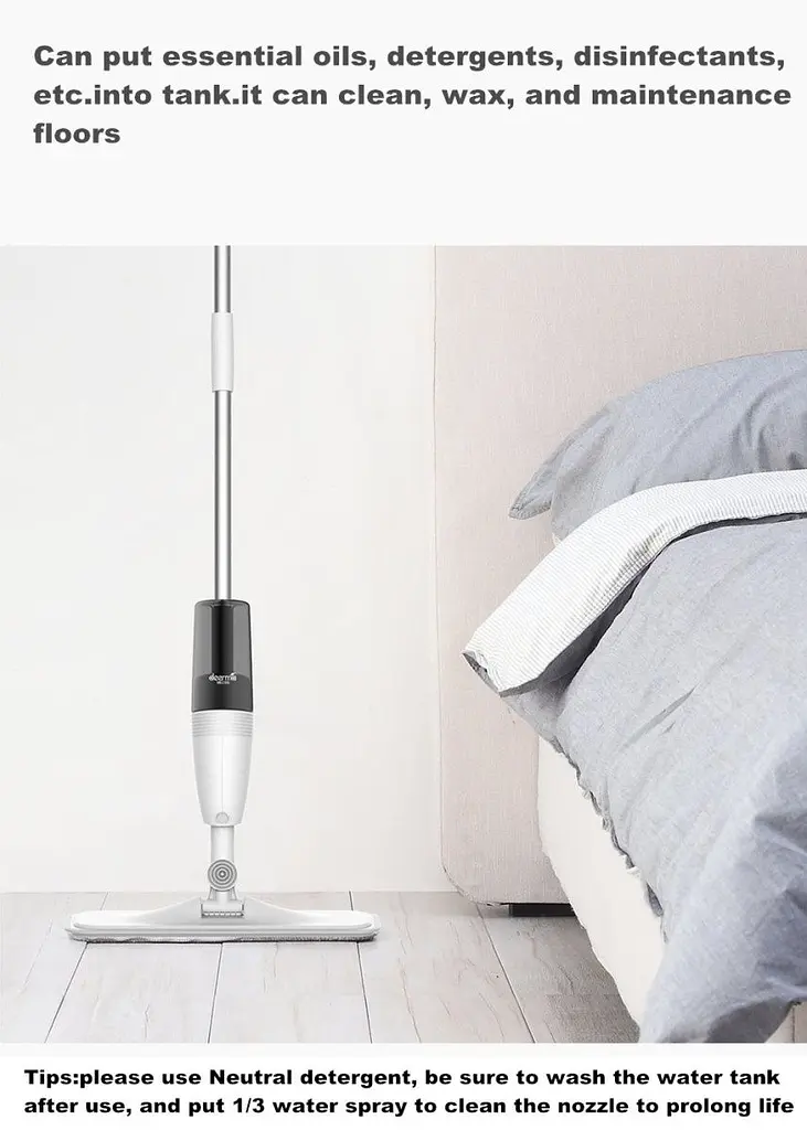Швабра Xiaomi Mijia Deerma Water Spray Mop (TB500) [31391] - фото 7