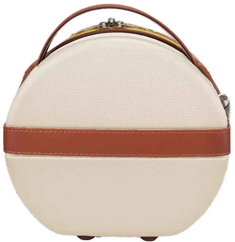 Бьюти-кейс Semi Line 5L Ecru/Brown (T5670-1) (DAS302665) - фото 6