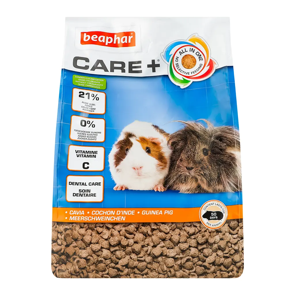 Повноцінний корм Beaphar Care+ Guinea Pig супер-преміум класу для морських свинок 1.5 кг (18404) - фото 2