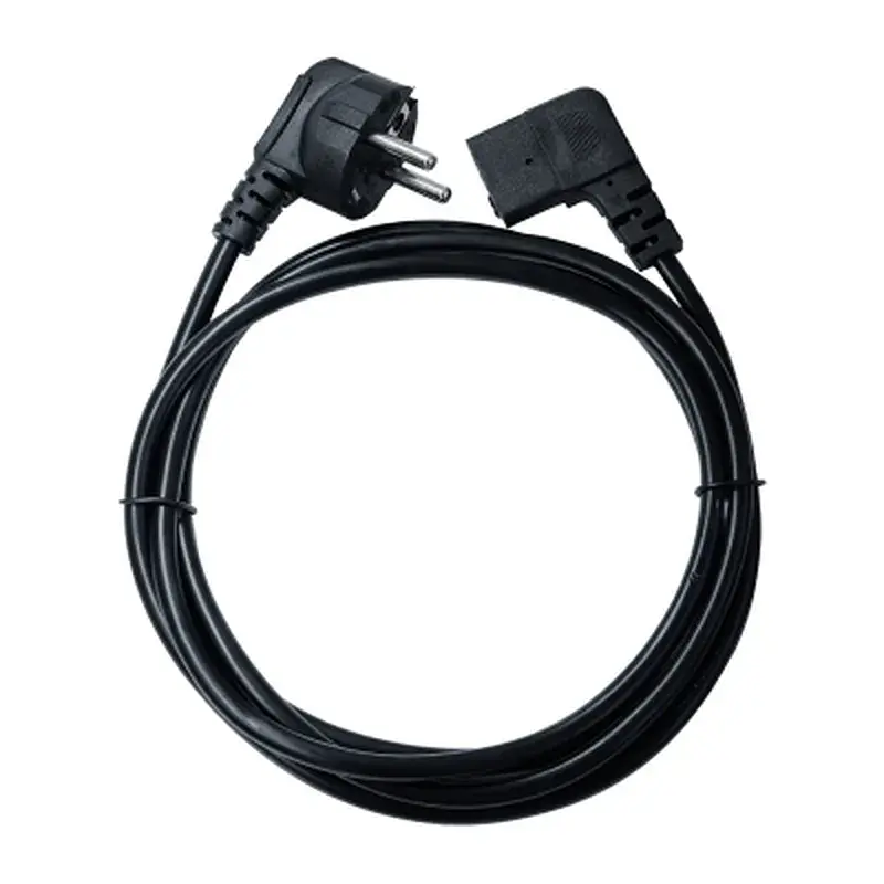 Кабель живлення C13 1.8m 90° corner black Armorstandart (ARM73124) - фото 2
