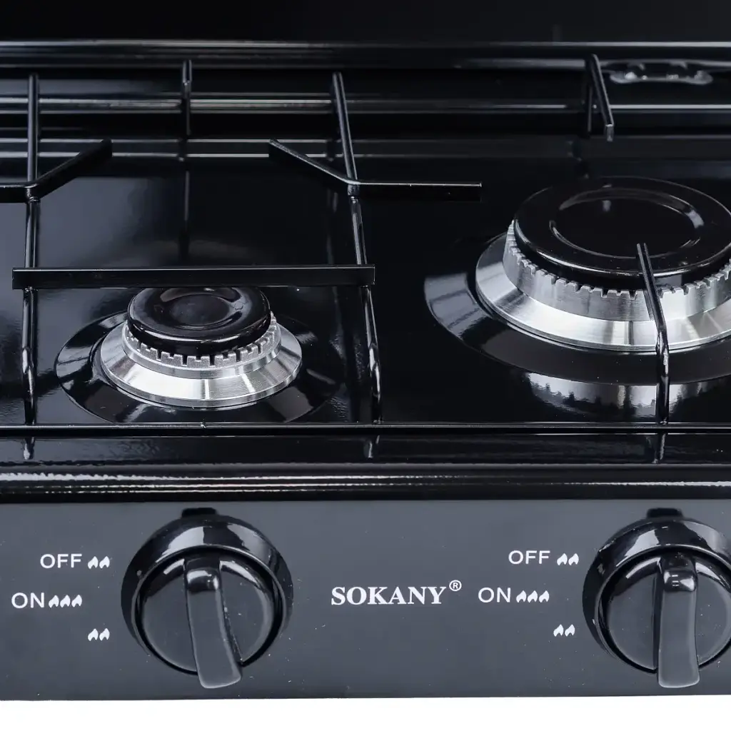 Газова плита настільна Sokany SK-07003 на 3 конфорки під балонний газ  - фото 4