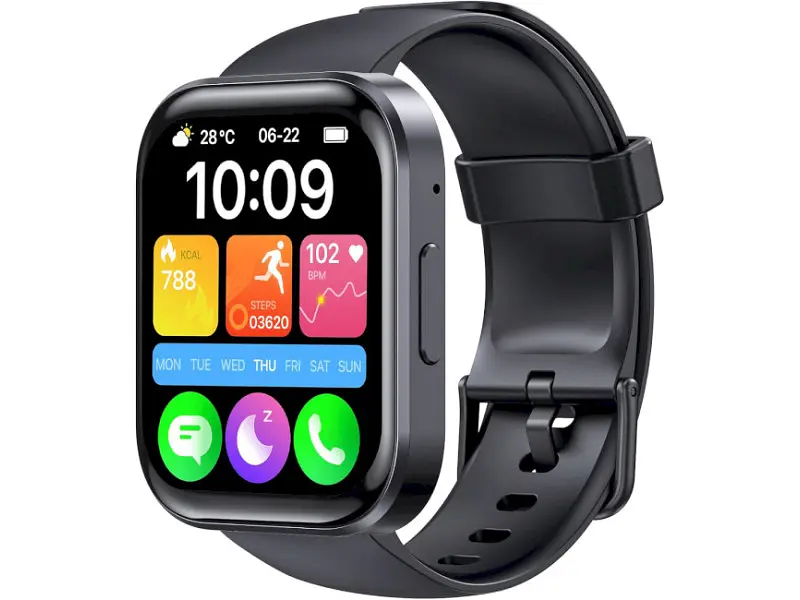 Смарт-годинник Oukitel BT103 Black (6931940767064)