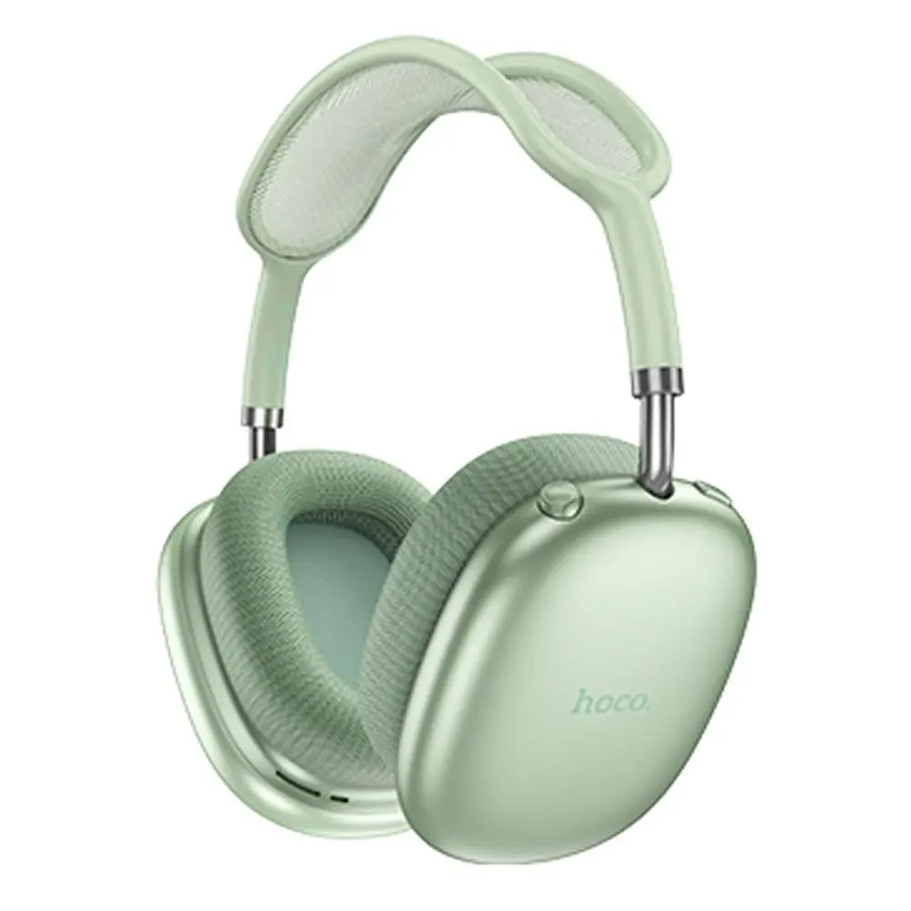Навушники бездротові Hoco W55 накладні зелений - фото 2