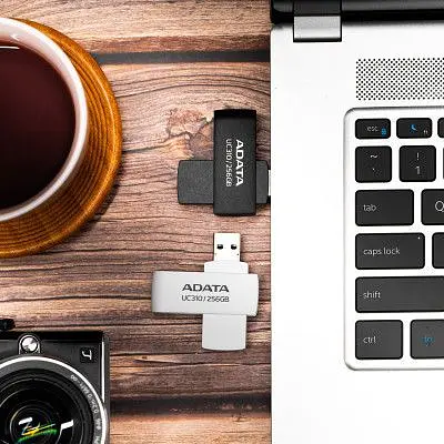 USB флеш накопичувач ADATA 256GB UC310 Black USB 3.0 (UC310-256G-RBK) - фото 8