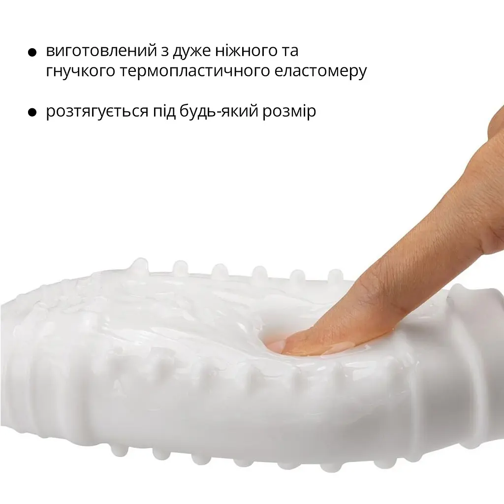 Мастурбатор Otouch DECOR 1-E, ефект всмоктування, пружні зубчики - фото 4