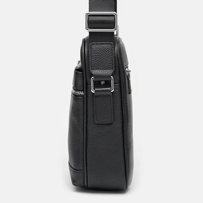 Чоловіча шкіряна сумка Ricco Grande K16399-black - фото 4