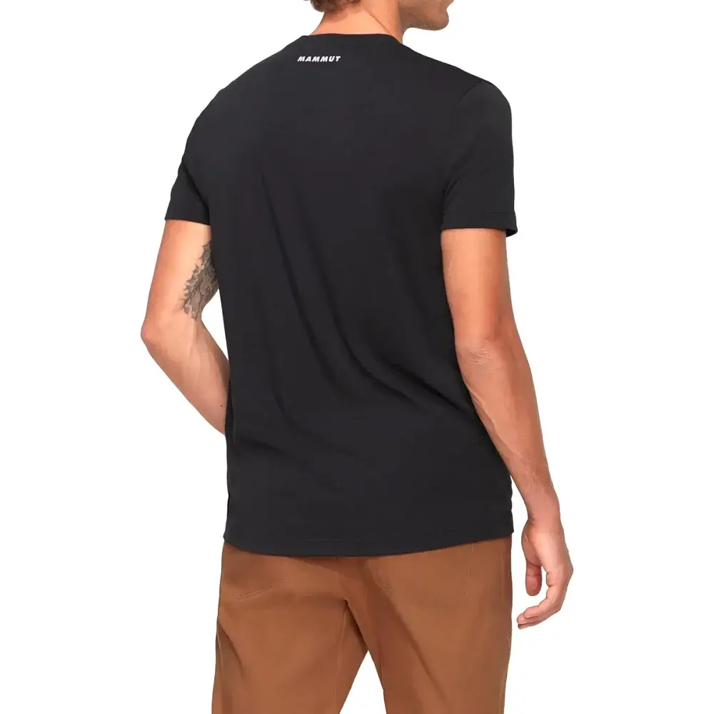 Футболка Mammut Trovat T-Shirt Logo M black - фото 4