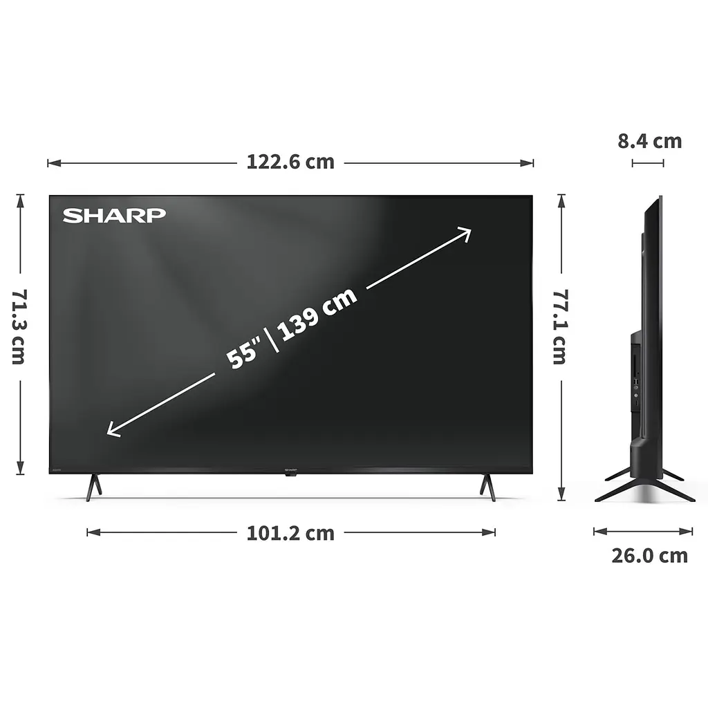 Телевізор SHARP 55HP5265E - фото 7