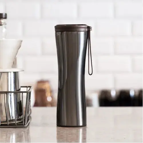 Термос Kiss Kiss Fish Smart Coffee Tumbler S-45WG - фото 2