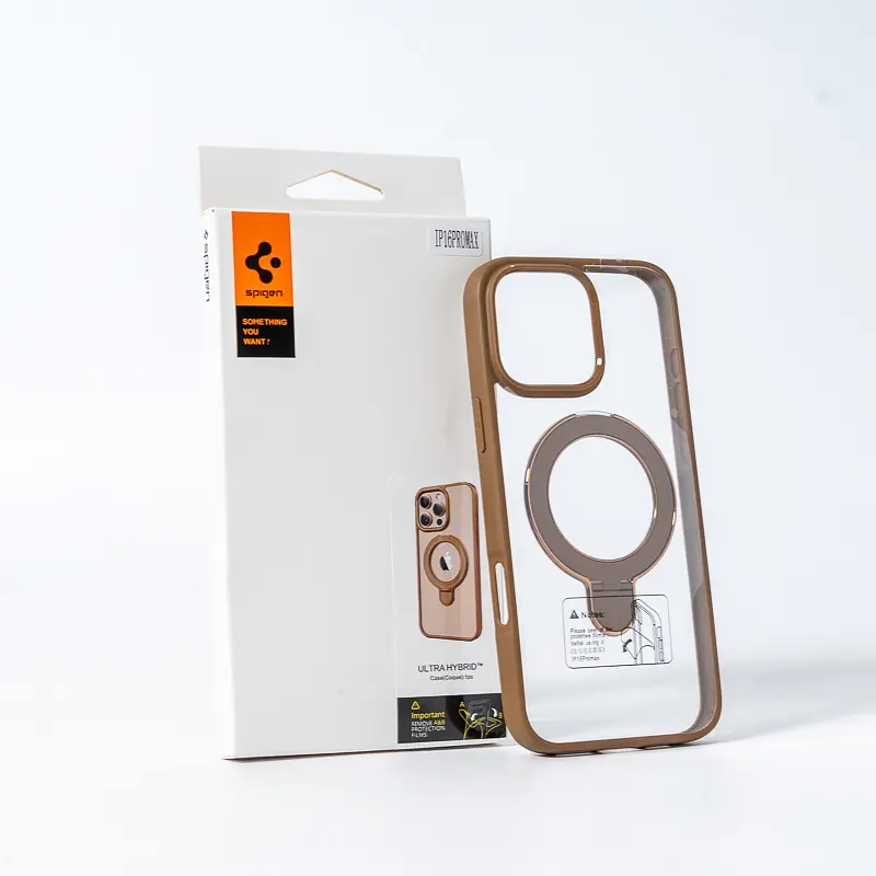 Чохол для смартфона Spigen AAA Magnetic Ring for Apple iPhone 16 Pro Brown - фото 3