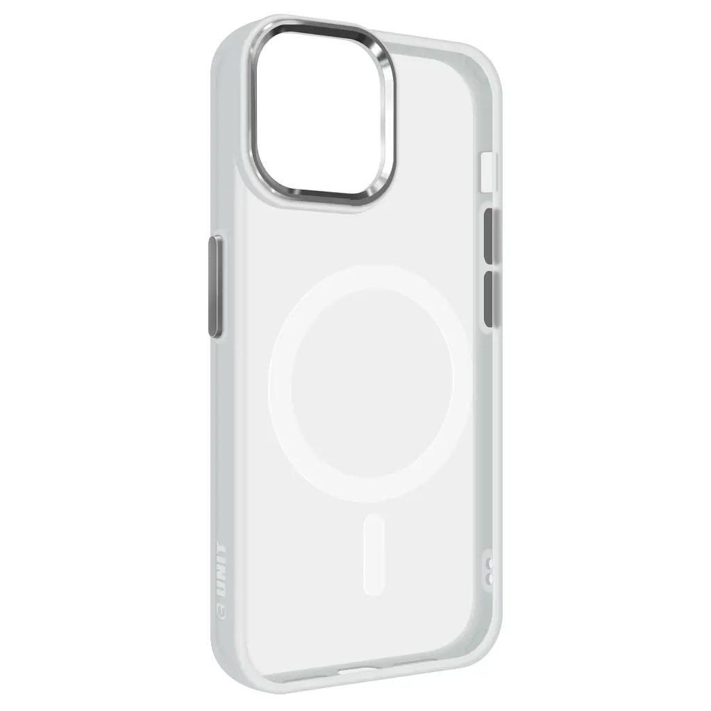 Чехол ArmorStandart Unit MagSafe для Apple iPhone 14 Matte Clear Silver