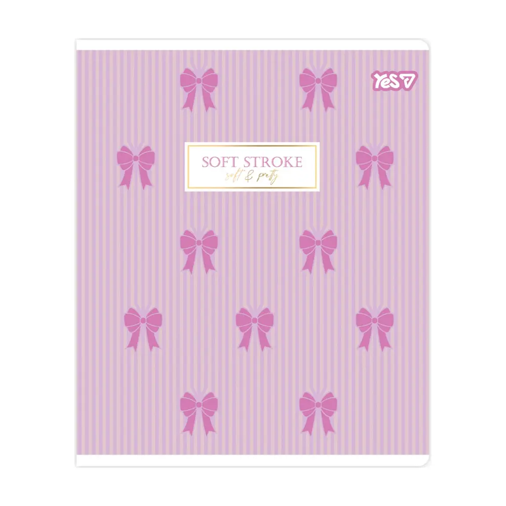 Зошит Yes Pink bow А5 24 аркушів клітинка (768566), в асортименті - фото 2