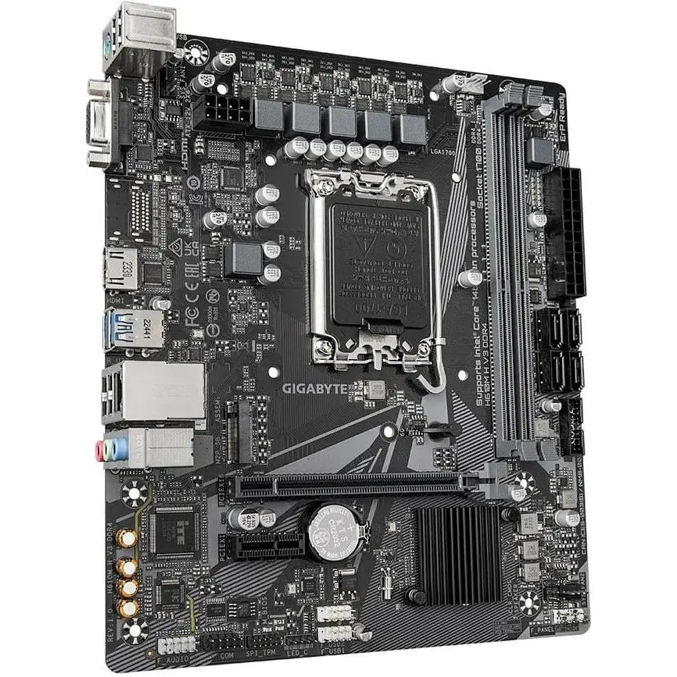 Материнська плата Gigabyte H610M H V3 DDR4 - фото 3