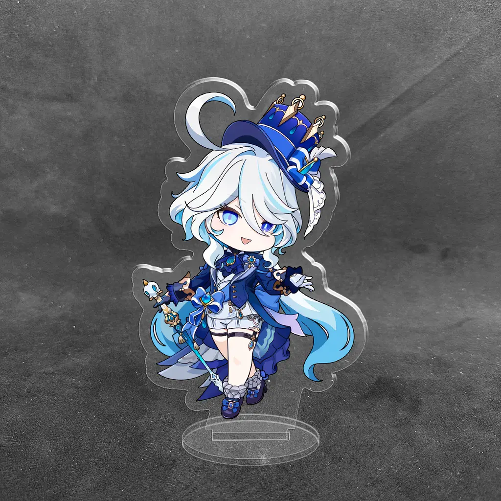 Акрилова колекційна фігурка Геншин Імпакт - Genshin Impact Chibi Фурина 10 см - фото 2