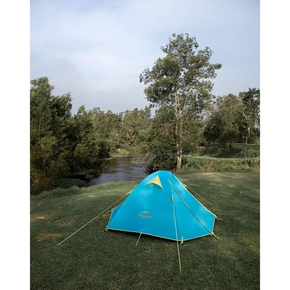 Намет двомісний Naturehike P-Series (NH18Z022-P) блакитний - фото 6