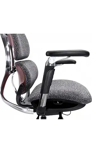 Офісне крісло GT Racer (X-819 Fabric Wood Gray) - фото 9