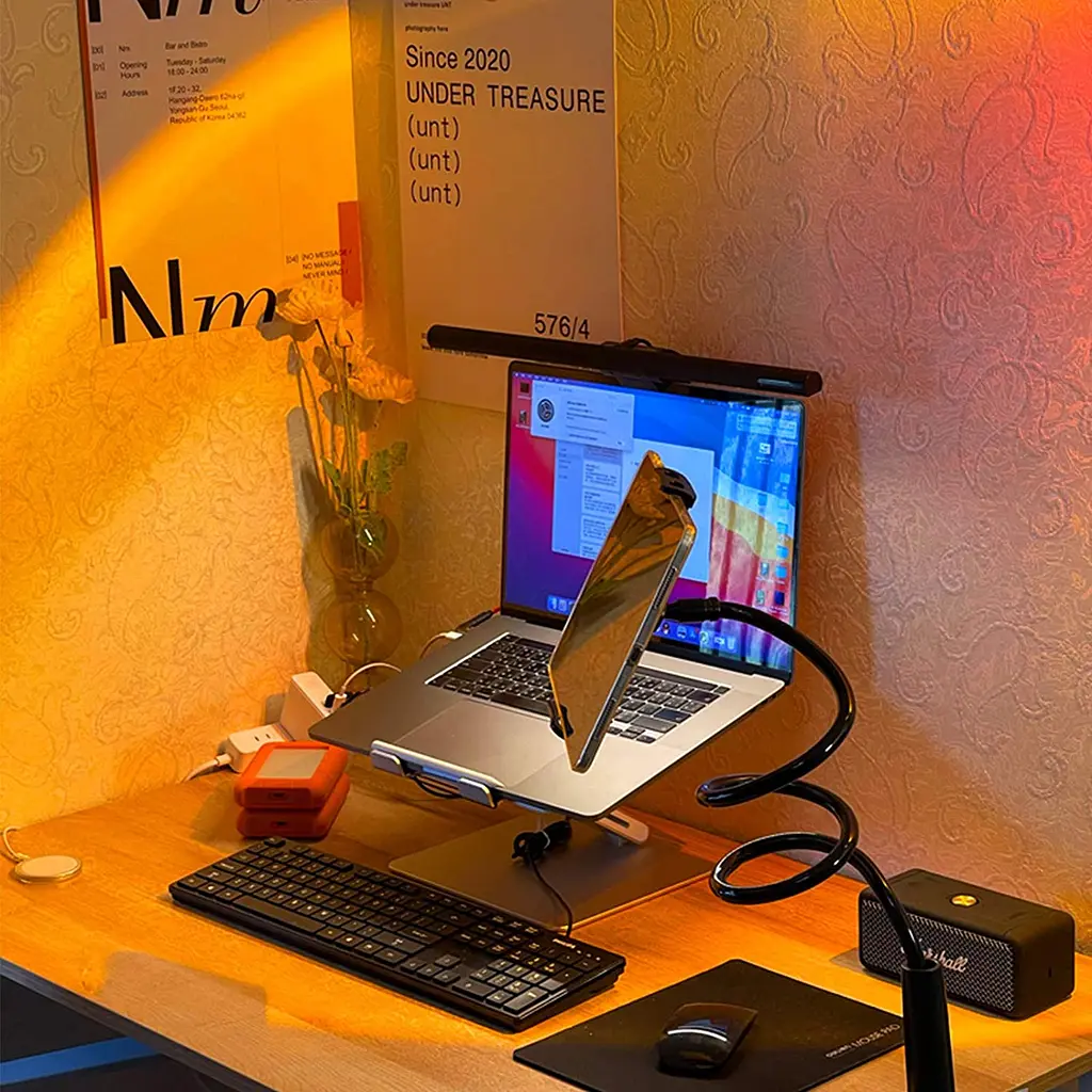 Проекційний світильник лампа для заходу сонця світанку RGB з пультом USB LED Lamp UKC Sunset Lamp F-20 - фото 14