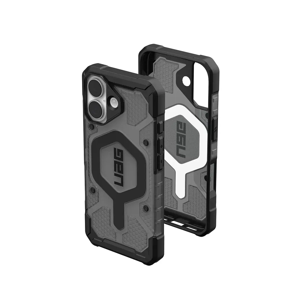 Чохол UAG для iPhone 17, Pathfinder Clear MagSafe, Ash/Black teh0019532 - фото 6