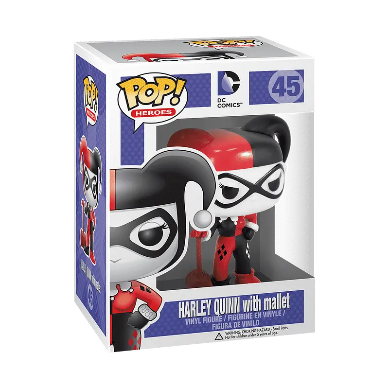Фігурка Funko Pop ДС Харлі Квінн DC Comics Harley Quinn 10 см FP DC HQ 45 - фото 3