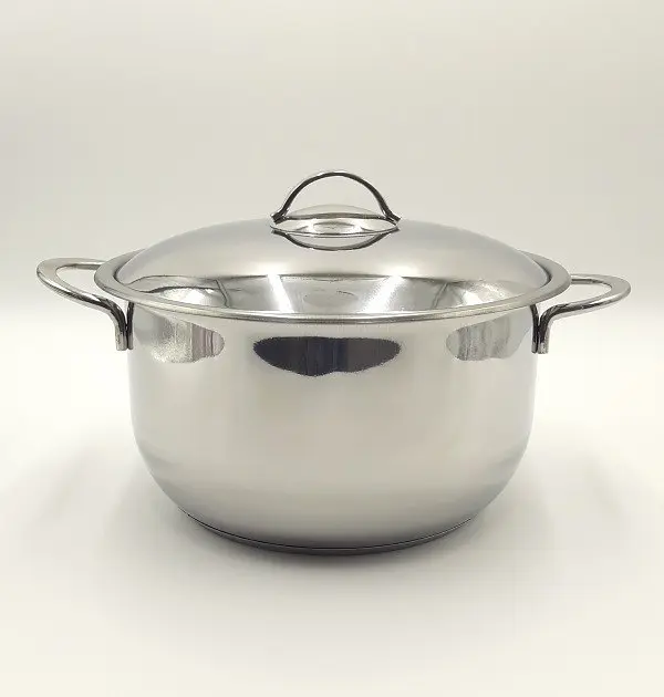 Кастрюля с крышкой OMS Kinox-34 34 см 16.5 л
