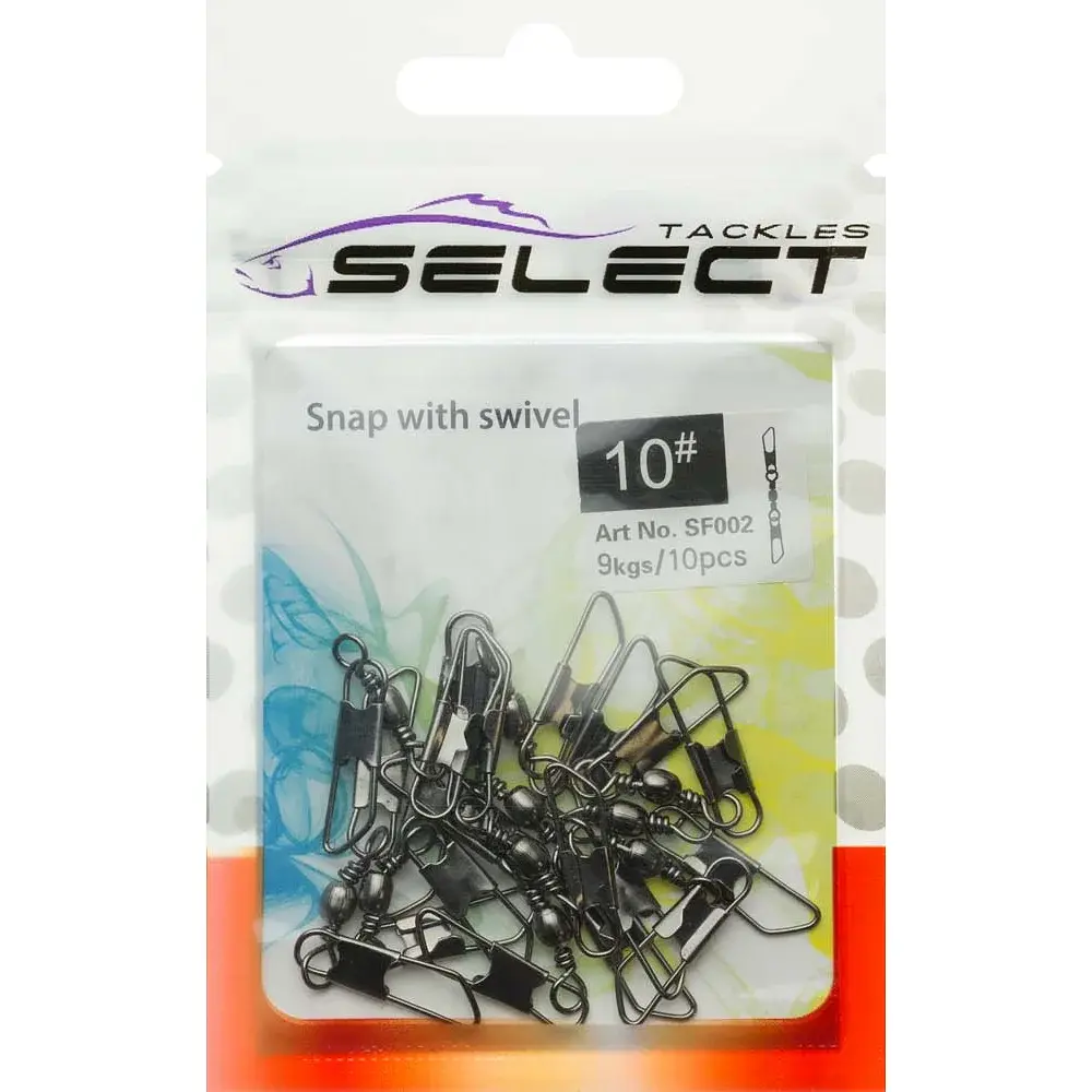 Вертлюжок із застібкою Select SF002 size 6, 9 шт. - фото 3