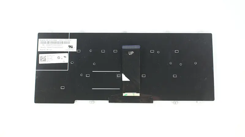 Клавіатура для ноутбука DELL (Latitude: E5450, E7450), rus, black, без фрейма, без підсвічування, без джойстика - фото 2