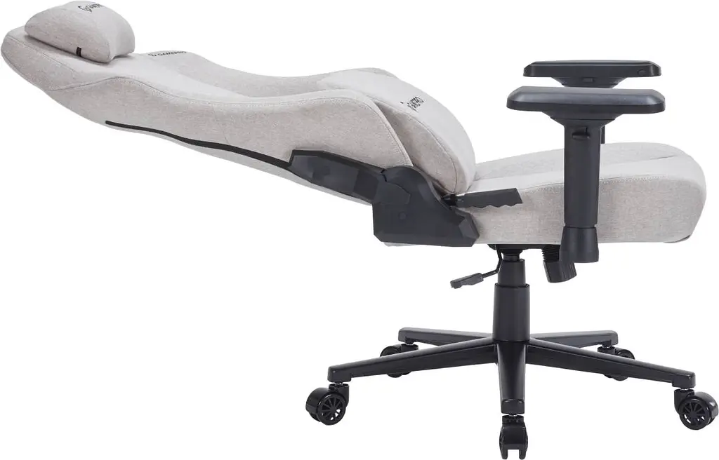 Крісло для геймерів GamePro FGC750LG Light Gray - фото 6