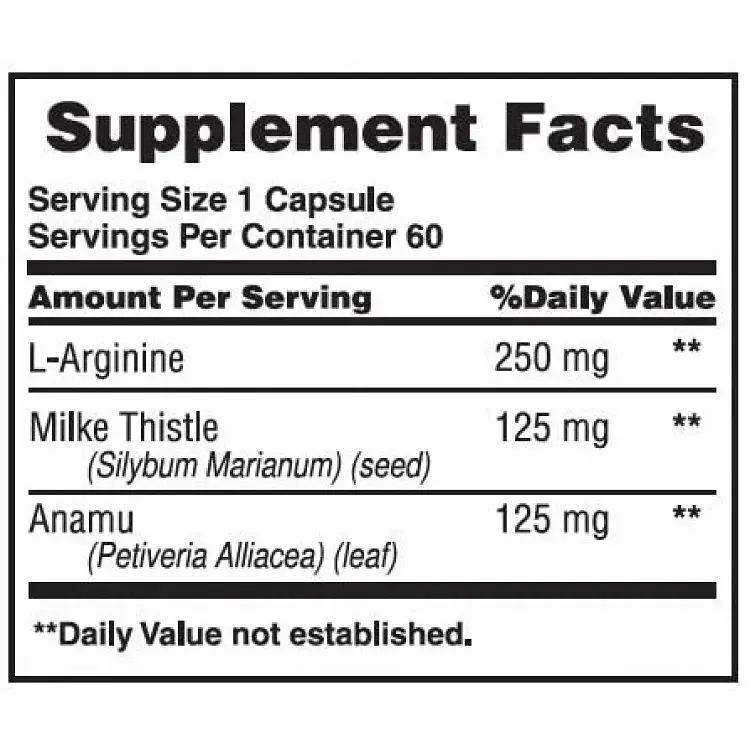 Комплекс для очищення печінки Earths Creation Liver Max 60 капсул (1091-817 494) - фото 2