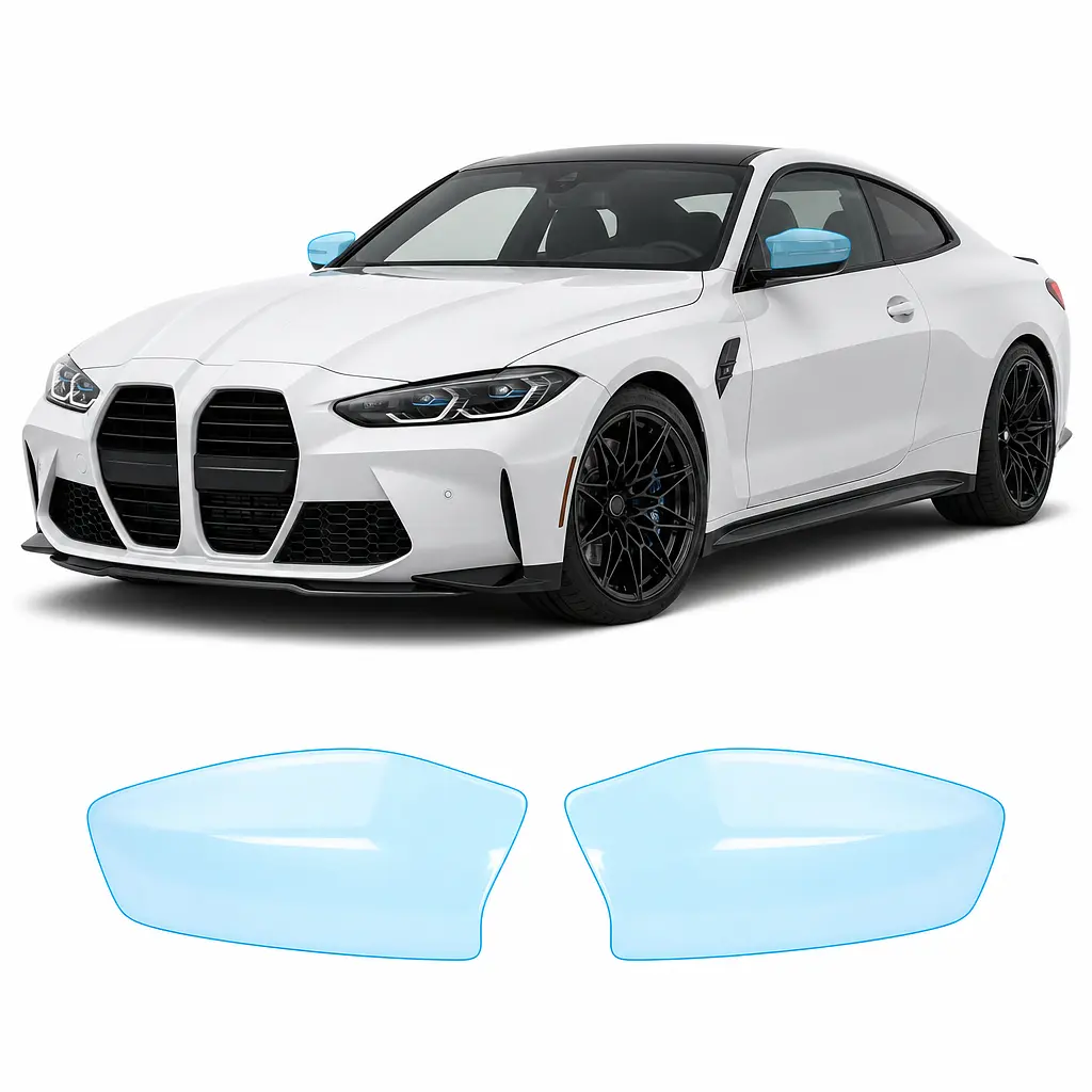 Антигравійна захисна бронеплівка за лекалами для BMW M4 G82/G83 2020-2024 - дзеркала