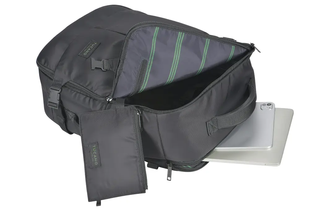 Рюкзак дорожный TUGO Premium ML 18", 28.5л, черный Tucano sum0027678 - фото 8