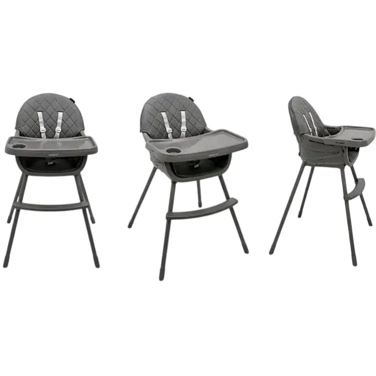 Стул для кормления ребенка 2 в 1 VELANO Evo, grey - фото 2