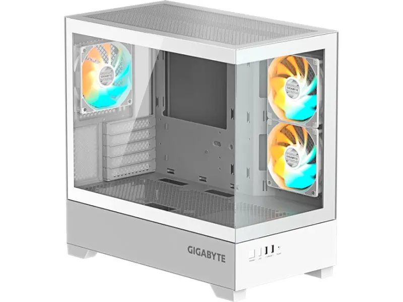 Корпус Gigabyte C201 Panoramic Ice (GB-C201PI) - фото 2