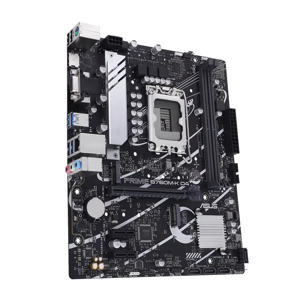 Материнська плата Asus B760M-K Prime D4 LGA 1700 (PRIME B760M-K D4) - фото 3