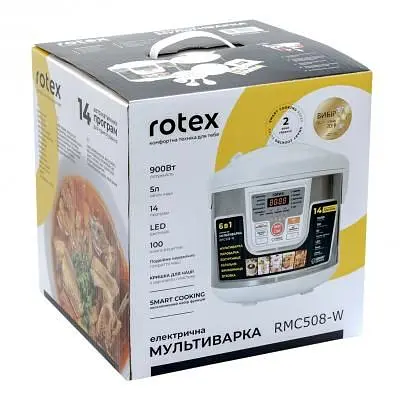 Мультиварка Rotex (RMC508-W) - фото 7