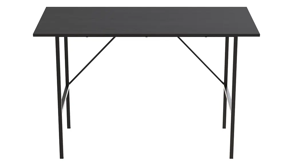 Стол письменный Line Тайм Ferrum-decor 750x1200x500 Черный металл ДСП Сосна Кембра 16 мм (FRD-104880) - фото 6