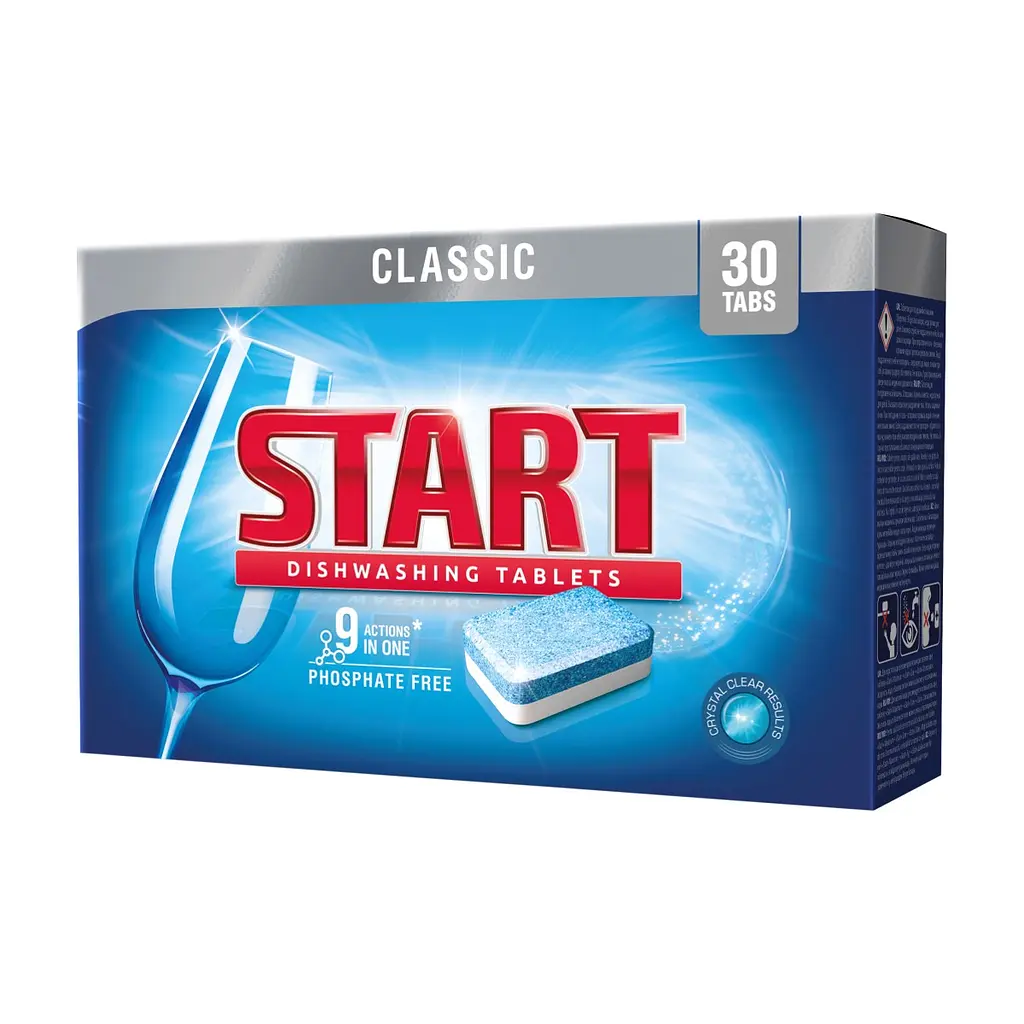 Таблетки для посудомийних машин Start Classic 30 шт. (4820207100039)