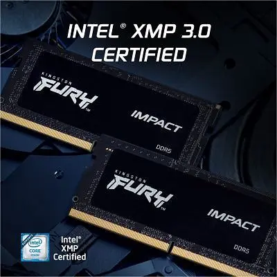 Модуль пам'яті для ноутбука SoDIMM DDR5 16GB 5600 MHz Impact Kingston Fury (ex.HyperX) (KF556S40IB-16) - фото 9