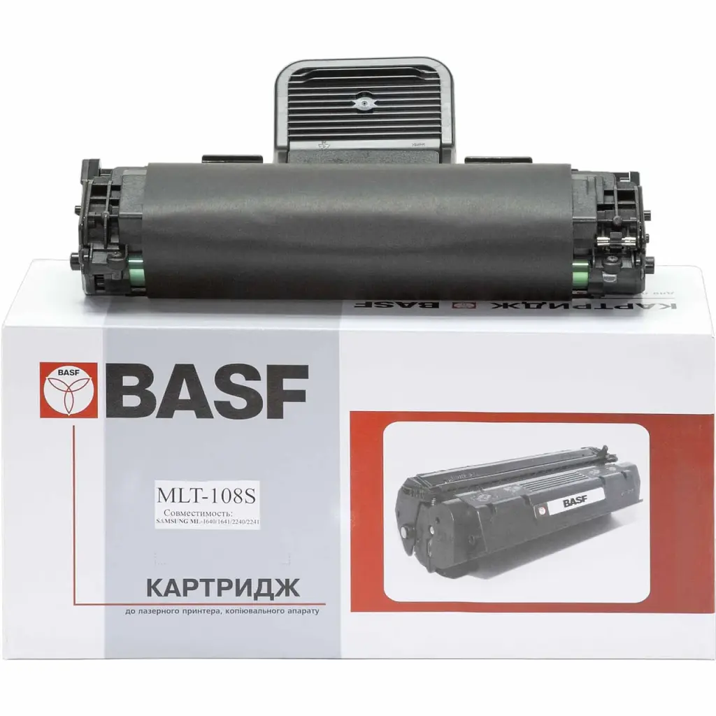 Картридж BASF для Samsung ML-1640/2240/ аналог MLT-D108S Black (1500 копій) (BASF-KT-MLT108S) - фото 2