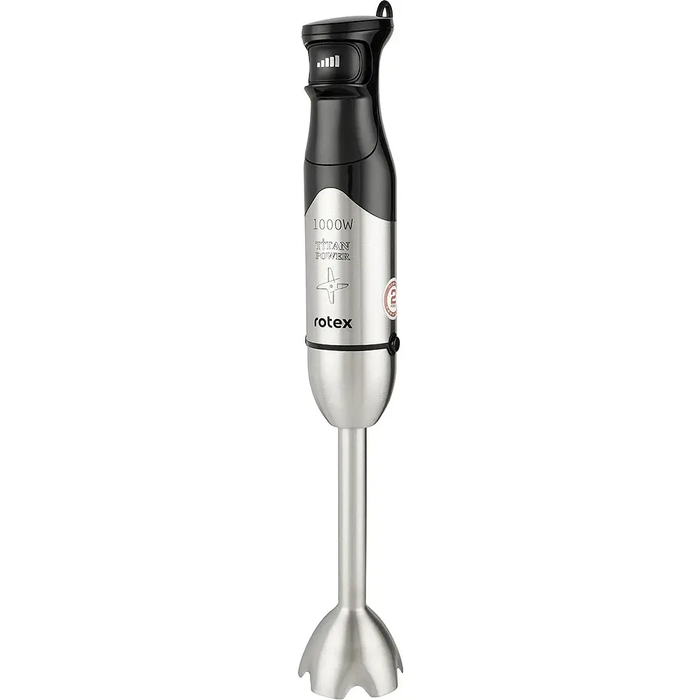 Блендер занурюваний Rotex RTB990-B TitanPower Silver with Black UA - фото 3