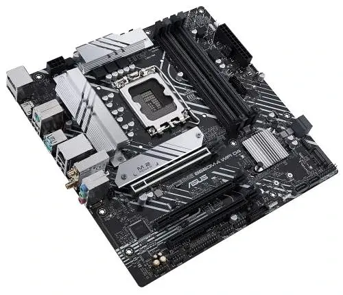 Мат.плата LGA1700, Asus PRIME B660M-A WIFI D4, B660, 4xDDR4, Int.Video(CPU), 4xSATA3, 2xM.2, 1xPCI-E 16x 4.0, 2xPCI-E 16x 3.0, ALC897, GLan, WiFi 6, Bluetooth 5.2, 5xUSB3.2/6xUSB2.0, HDMI/DP, MicroATX - фото 4