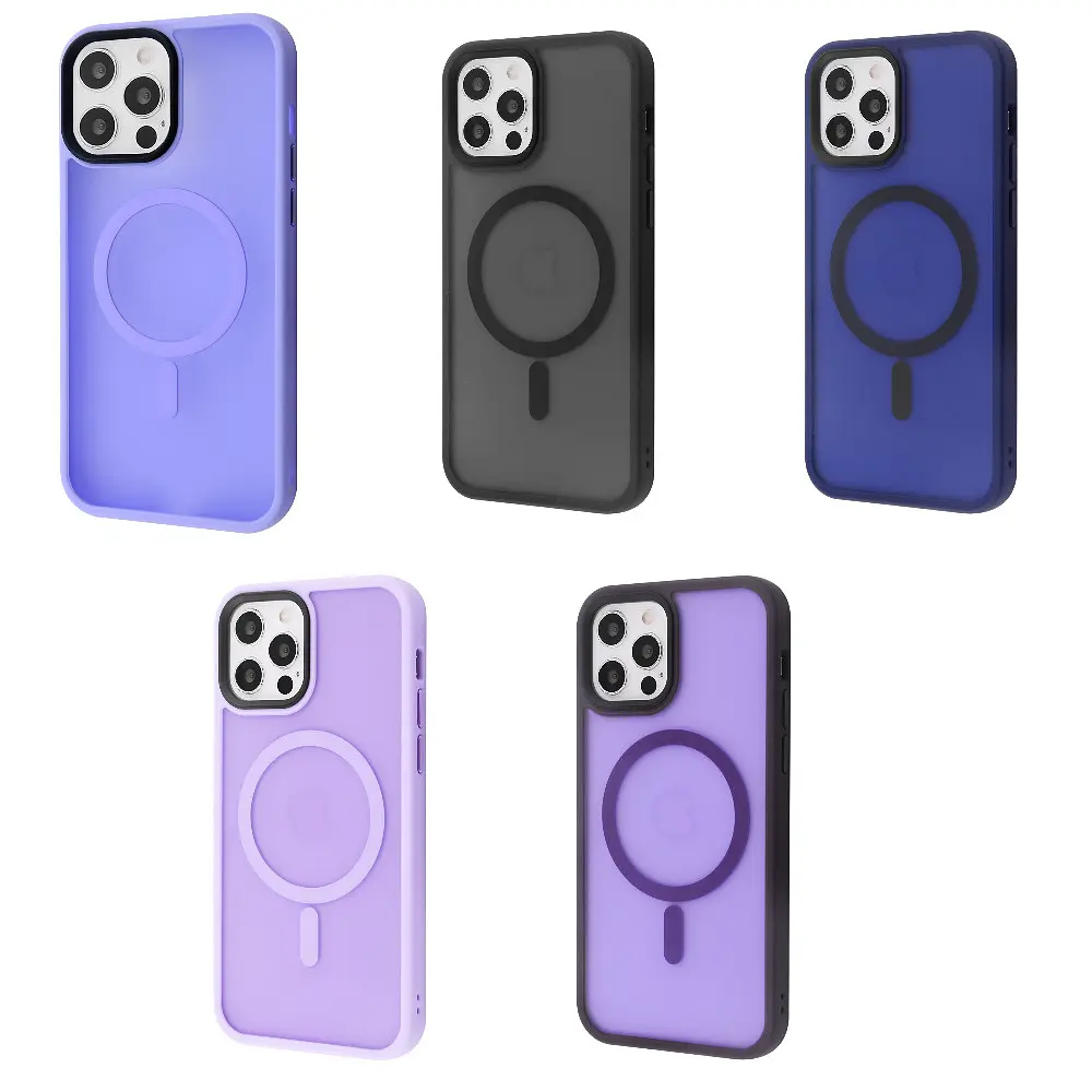Чохол WAVE Matte Insane Case with Magnetic Ring iPhone 12/12 Pro в асортименті