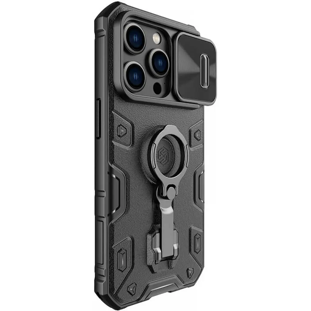 Чохол Nillkin CamShield Armor Pro для Apple iPhone 14 Pro Black [84870] - фото 3