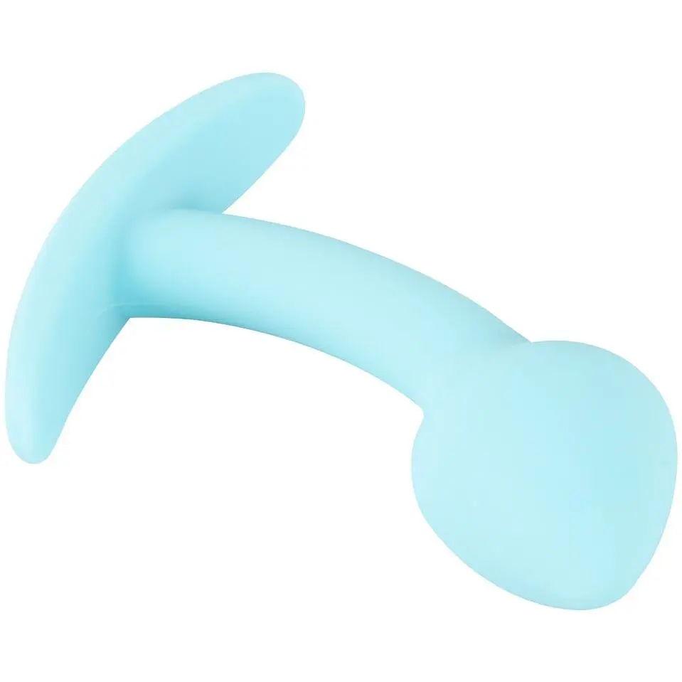 Анальна пробка Cuties Plugs Blue - фото 5