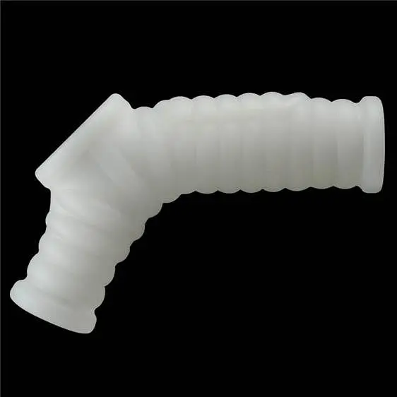 Насадка на член - Vibrating Wave Knights Ring With Scrotum Sleeve White - фото 3