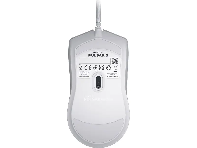 Миша Hator Pulsar 3 White (HTM611) - фото 4